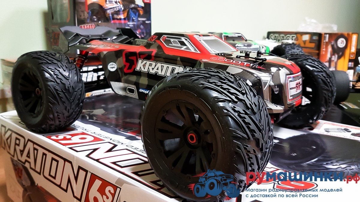 ARRMA Kraton 6S BLX185 новая радиоуправляемая модель монстр трагги купить  Купить с доставкой